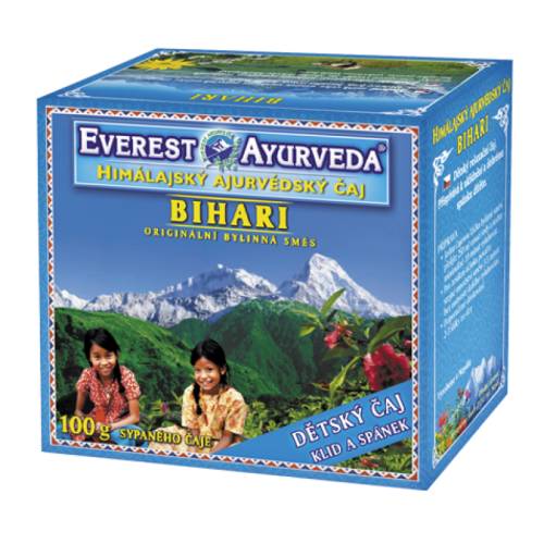 Ceai ayurvedic somn linistit copii - BIHARI - 100g Everest Ayurveda