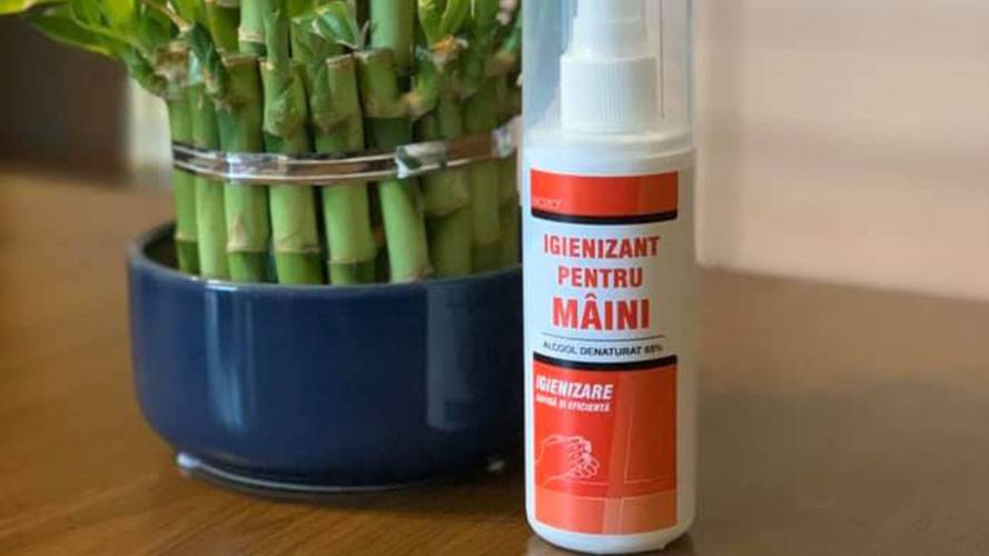 Igienizant pentru maini cu Alcool 65% 100ml, BOZO