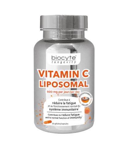 VITAMINA C LIPOZOMALA 500mg, 30 CAPSULE - BIOCYTE