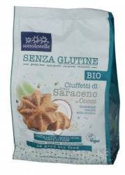 Biscuiti (vegani, fara gluten) din hrisca, eco-bio, 250g, Sottolestelle