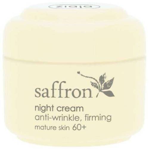 Crema de noapte antirid pentru fermitate, Saffron, 50ml, - Ziaja