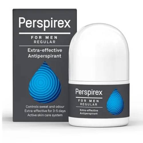Antiperspirant roll-on pentru barbati Regular, 20 ml, Perspirex