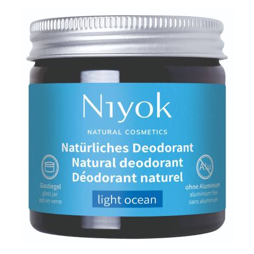 Deodorant crema Light Ocean, 40 ml, Niyok