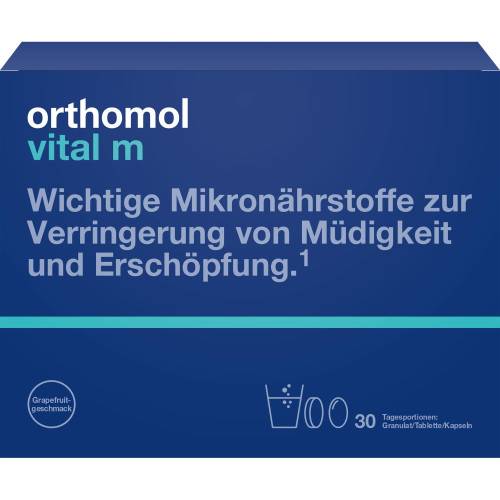 Orthomol Vital M Grapefruit Gran./Kap./Tab.Kombip. 30 St