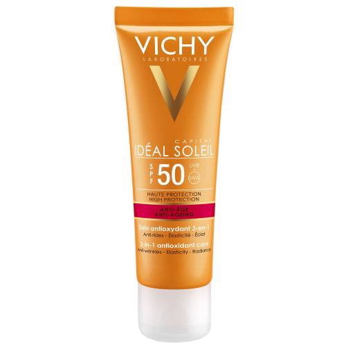 VICHY CAPITAL SOLEIL CREMA ANTIOXIDANTA ANTI-RID 3 IN 1 SPF50 50ML