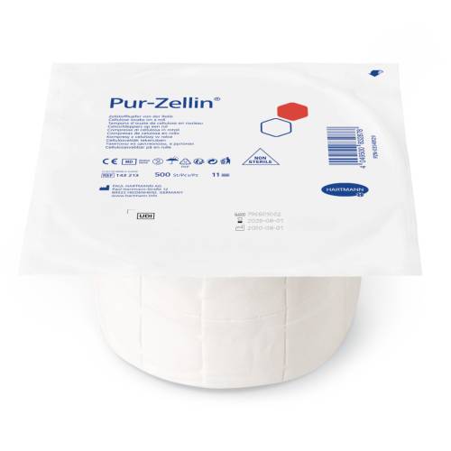 Comprese celuloza pretaiate Pur-Zellin, 4*5 cm, 143213, 500 bucati, HartMann