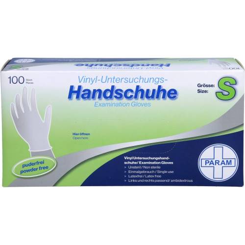 Handschuhe Einmal Vinyl puderfrei S 100 St