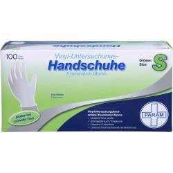 Handschuhe Einmal Vinyl puderfrei S 100 St