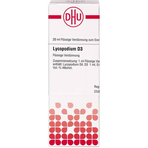 Lycopodium D 3 Dilution 20 ml