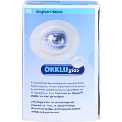 Okkluglas Uhrglasverband 20 St