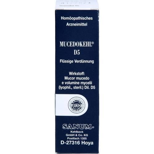 Mucedokehl D 5 Tropfen 10 ml