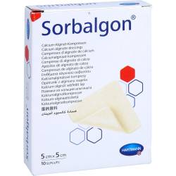 Sorbalgon Kompressen 5x5 cm 10 St