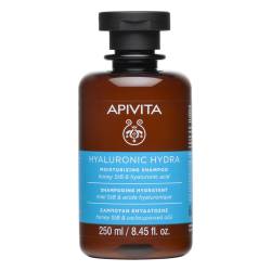 Sampon hidratant cu miere si acid hialuronic Hyaluronic Hydra, 250 ml, Apivita