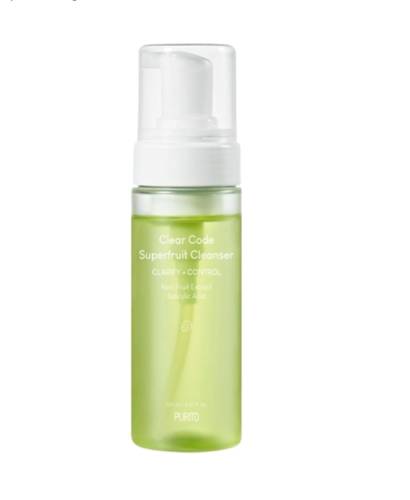 Purito Clear Code Superfruit Gel de curatare pentru ten gras si mixt 150 ml