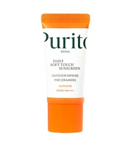 Purito Daily Soft Touch Crema de fata vegana cu protectie solara SPF 50+ PA++++ 15 ml