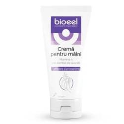 Crema pentru maini cu vitamina A si ulei de lavanda 100 g, Bioeel