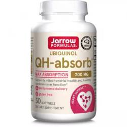 QH-Absorb 200 mg, 30 capsule moi – Jarrow Formulas / Secom
