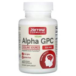 Alpha GPC 300 mg, 60 capsule – Jarrow Formulas / Secom