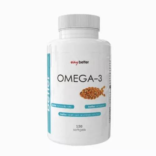 Omega 3 1000 mg, 120 capsule – Way Better