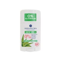 Deodorant stick cu aloe vera 0% aluminiu, 50ml, Dermaflora