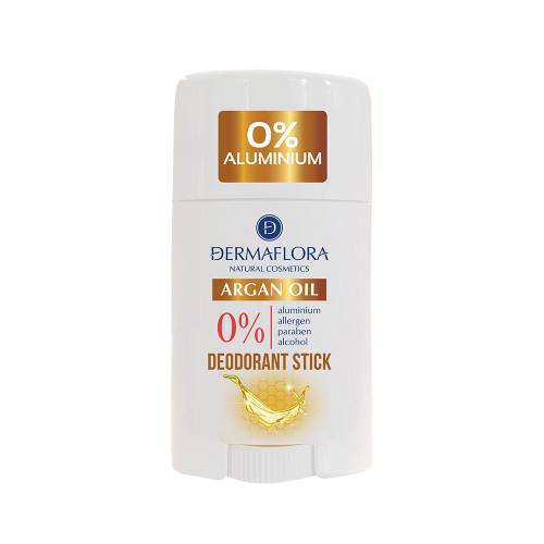 Deodorant stick cu ulei de argan 0% aluminiu, 50ml, Dermaflora