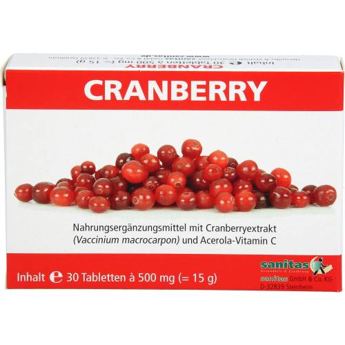 Cranberry Tabletten 30 St