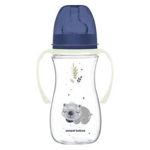Biberon anticolici gat larg Sleepy Koala 300 ml – Canpol Babies