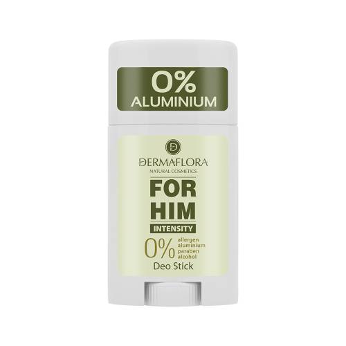 Deodorant stick pentru barbati 0% aluminiu Intensity, 50ml, Dermaflora
