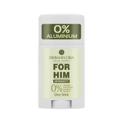Deodorant stick pentru barbati 0% aluminiu Intensity, 50ml, Dermaflora