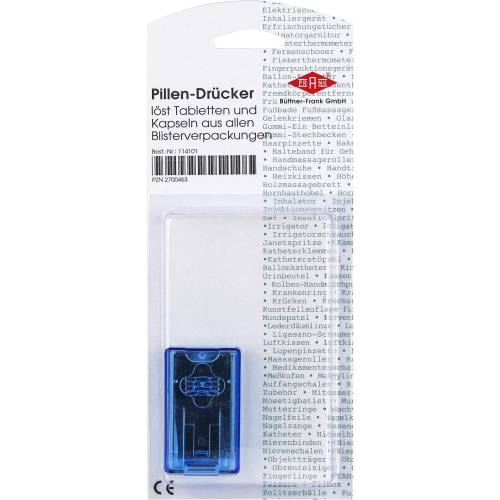Pillen Drücker Blister Entnahmehilfe 1 St