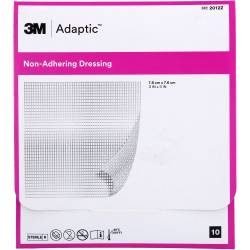 Adaptic 7,6x7,6 cm feuchte Wundauflage 2012 10 St