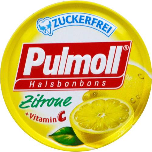 Pulmoll Zitrone zuckerfrei Bonbons 50 g