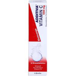 Additiva Vitamin C Blutorange Brausetabletten 20 St