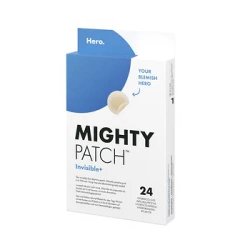 Hero mighty patch invisible plasturi hidrocoloidali pentru acnee X 24 buc