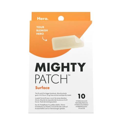 Hero mighty patch surface plasturi hidrocoloidali pentru cosuri 6mm X 25mm X10 buc