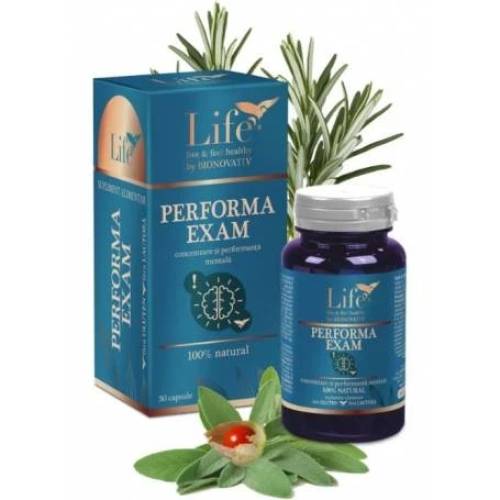 Performa Exam, 30 capsule – Bionovativ