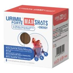 Urimil Forte Max Shots +Energy, 20 fiole – Naturpharma