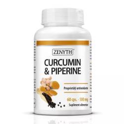 Curcumin & Piperine X 60cps Zenyth