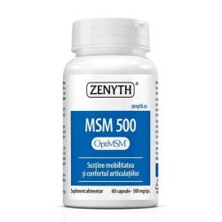 MSM 500 mg – 60 capsule vegetale, Zenyth