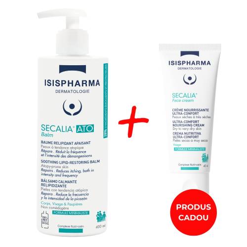 Isis Pachet Secalia Ato Balm 400ml + Secalia Face Cream 40ml