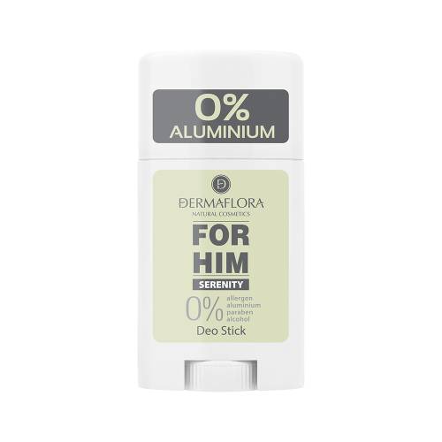 Deodorant stick pentru barbati 0% aluminiu Serenity, 50ml, Dermaflora