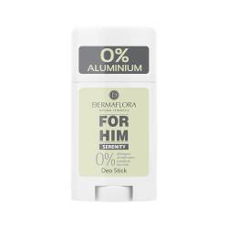 Deodorant stick pentru barbati 0% aluminiu Serenity, 50ml, Dermaflora