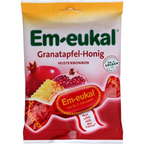 Em-Eukal Bonbons Granatapfel-Honig zuckerhaltig 75 g