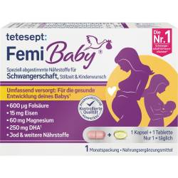 Tetesept Femi Baby Filmtabletten+Weichkapseln 60 St