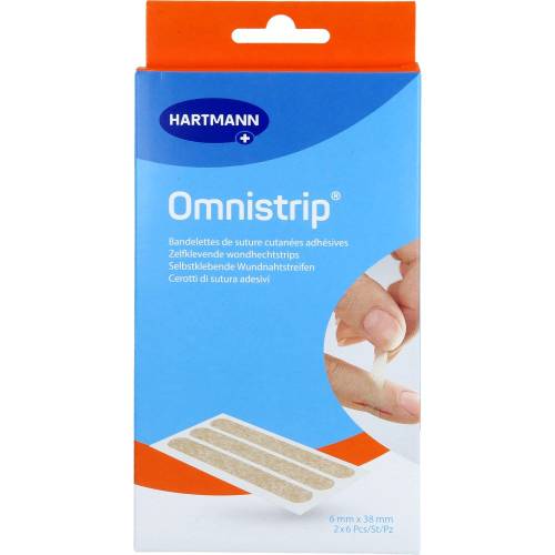 Omnistrip Wundnahtstreifen 6x38 mm 2 St