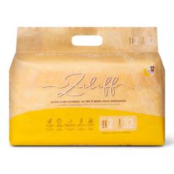 Scutece din bambus, marimea 2, 4-8 kg, 32 bucati, Zuluff