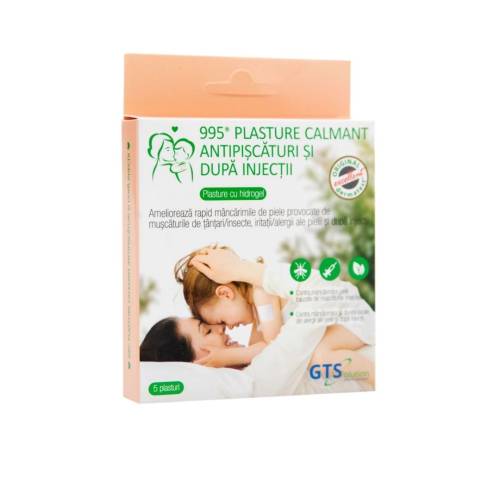 Plasturi antipiscaturi si dupa injectii, 5 bucati, Wooshin Labottach