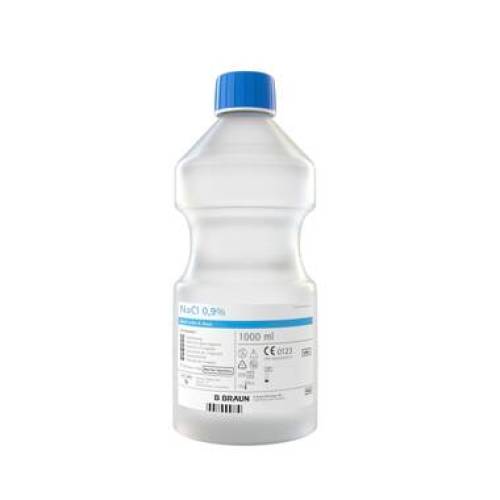 Ser fiziologic neperfuzabil NaCl 0.9%, 1000ml, B. Braun