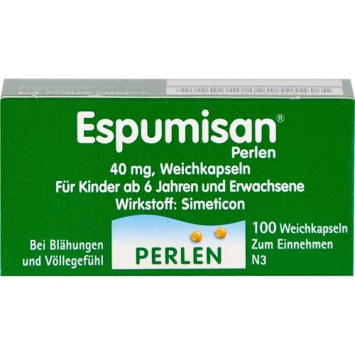 Espumisan Perlen 40 mg Weichkapseln 100 St
