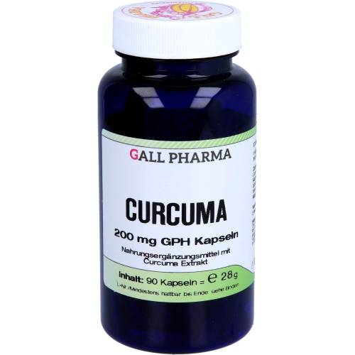 Curcuma 200 mg Kapseln 90 St